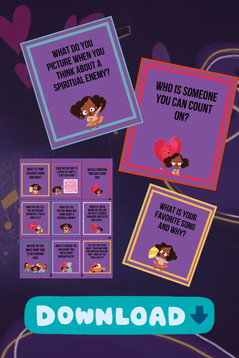 The Heart Who Wanted to Sing Conversation Cards